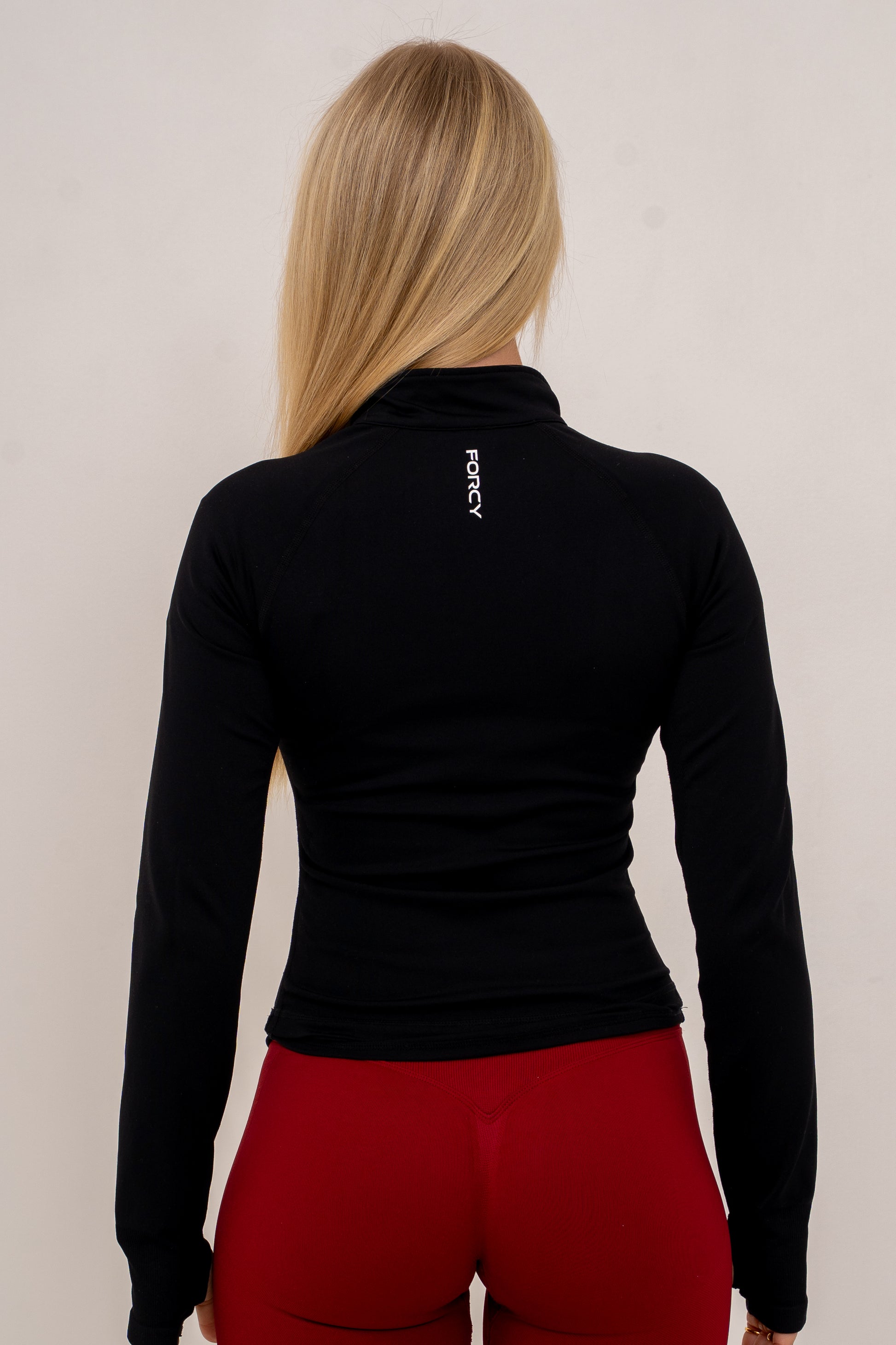 BOLT half zip jacka - Svart