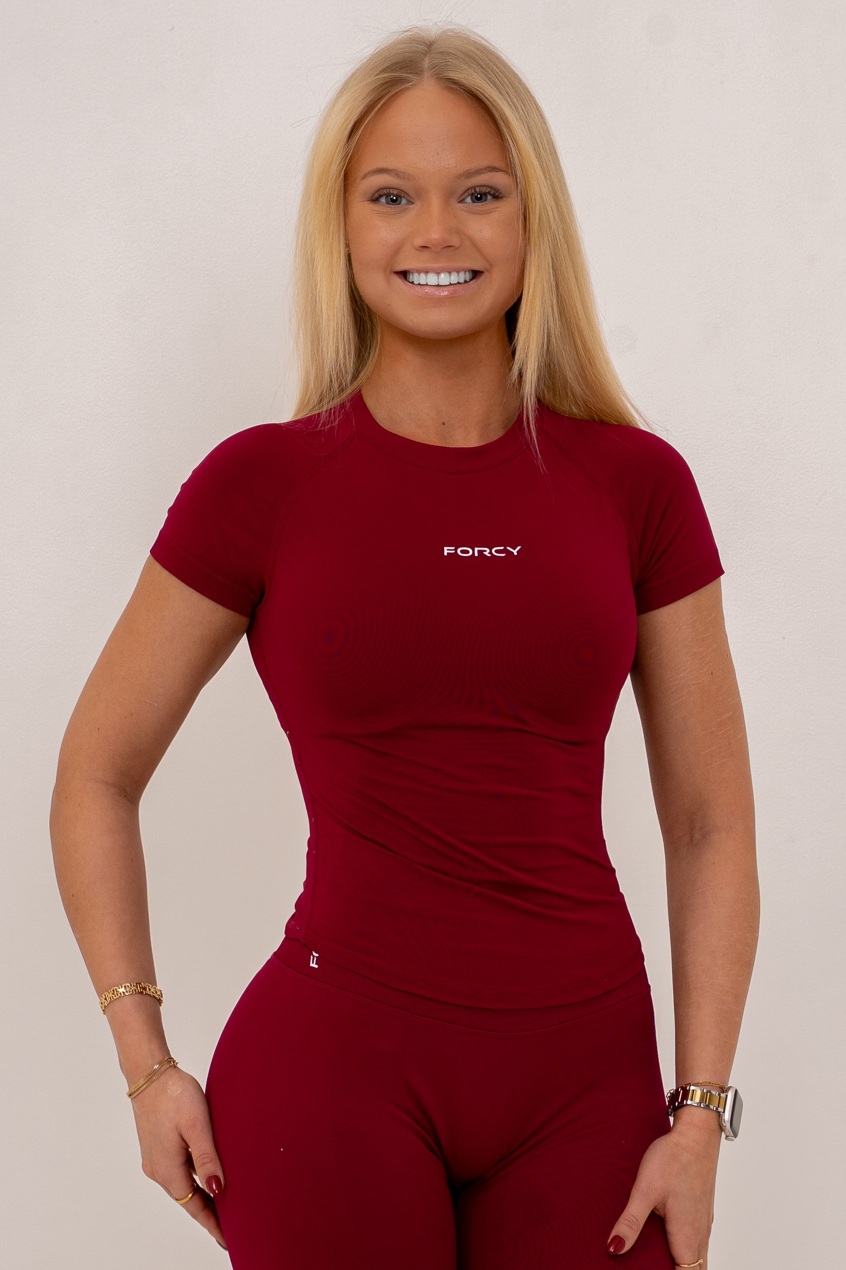 BOLT Short Sleeve T-shirt - Ruby