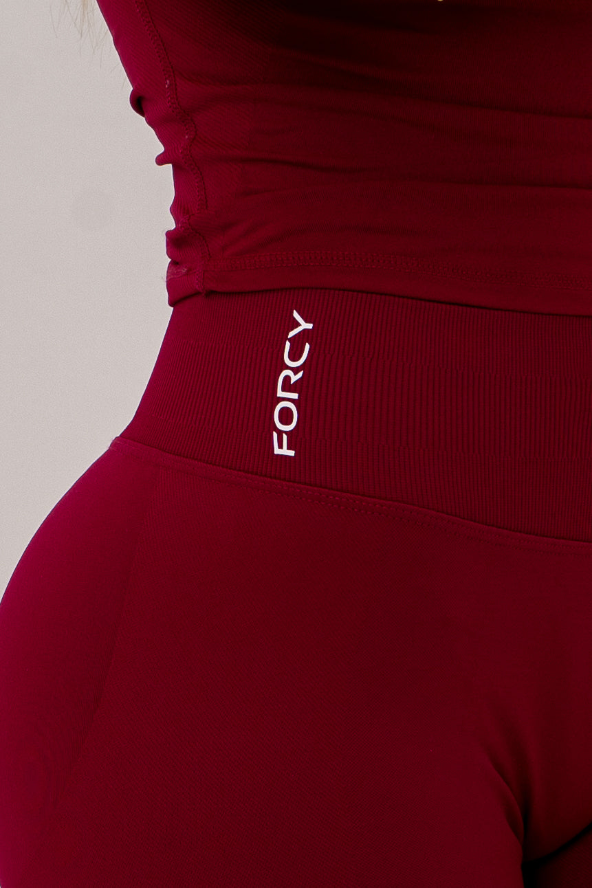 Bolt scrunch leggings - RUBY