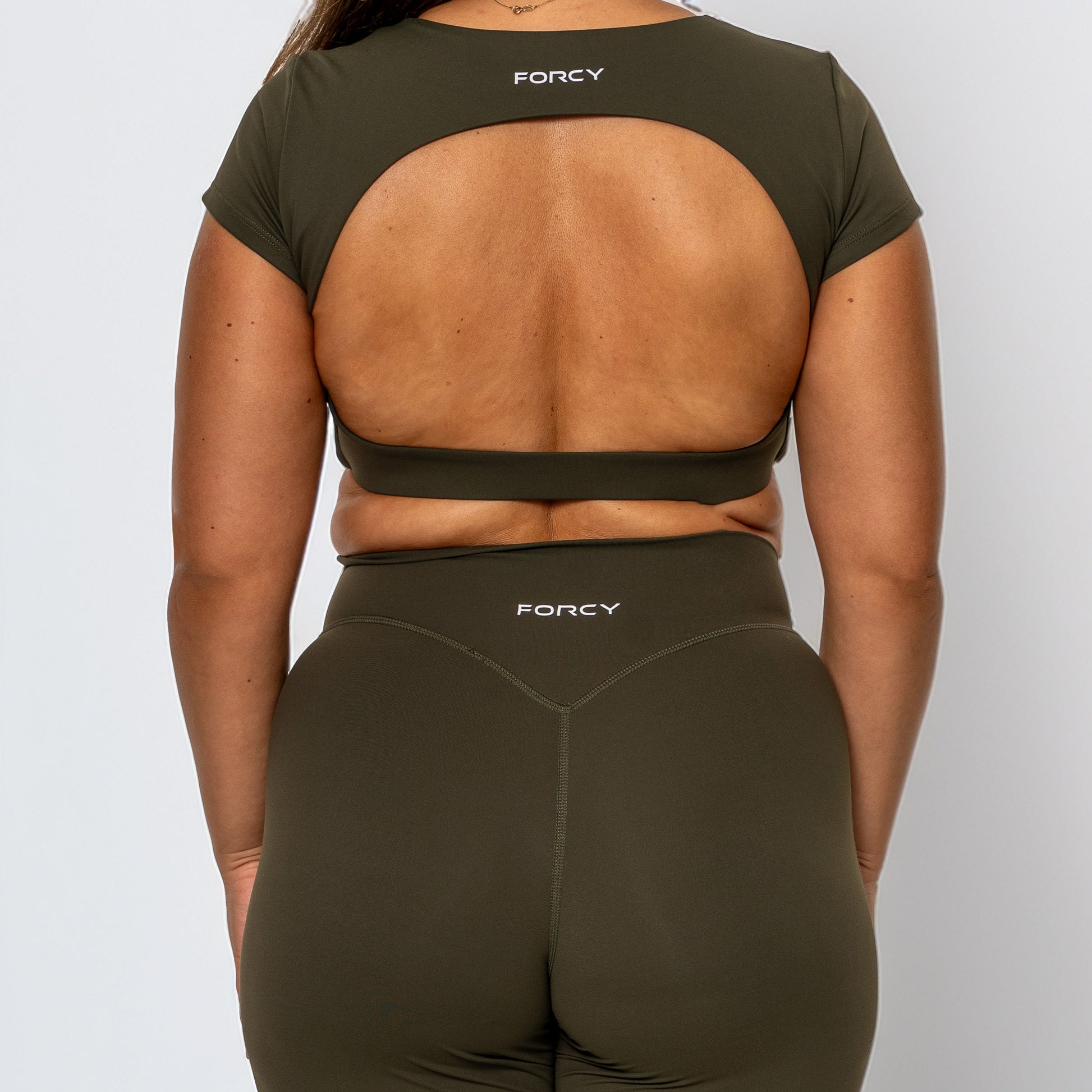 CLOUD crop top- Khaki